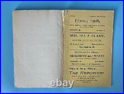 Antique 1903 Oak Park, IL Directory Frank Lloyd Wright, RW Sears, Hemingway