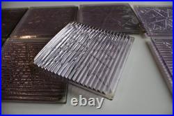Antique LOT (8) Frank Lloyd Wright LUXFER PRISM GLASS TILES, rare 4X4 SNOWFLAKE Antique LOT (8) Frank Lloyd Wright LUXFER PRISM GLASS TILES, rare 4X4 SNOWFLAKE