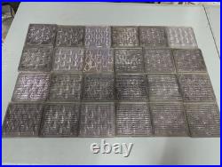 Antique Luxfer Glass Raindrop Tile Frank Lloyd Wright related (24) 4X4