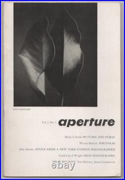 Aperture Volume 2 Number 3 Wynn Bullock Frank Lloyd Wright 1953 #182387