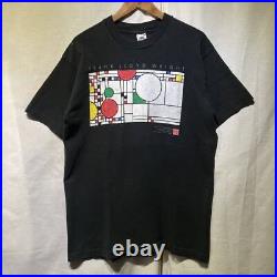 Architect Frank Lloyd Wright Printed T shirt Men's Size L 90's Vintage