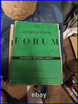 Architectural Forum Frank Lloyd Wright Jaunuary 1938 1st Spiral EX Condition Architectural Forum Frank Lloyd Wright Jaunuary 1938 1st Spiral EX Condition