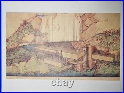 Architectural Renderings Frank Lloyd Wright Print Portfolio 8 13 x 15 prints