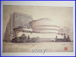 Architectural Renderings Frank Lloyd Wright Print Portfolio 8 13 x 15 prints