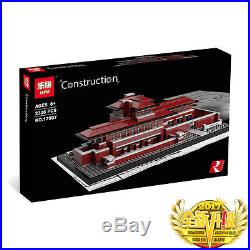 Architecture Robie House Frank Lloyd Wright sets 100% complete new 2326pcs 17007