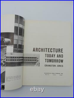 Architecture Today & Tomorrow (1967) Cranston Jones HCDJ Frank Lloyd Wright