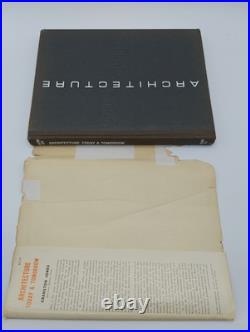 Architecture Today & Tomorrow (1967) Cranston Jones HCDJ Frank Lloyd Wright