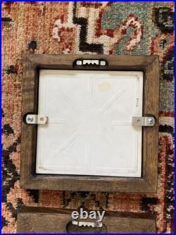 Arts And Crafts Framed Tiles Motawi Handpainted Handmade Frank Lloyd Wright Lot