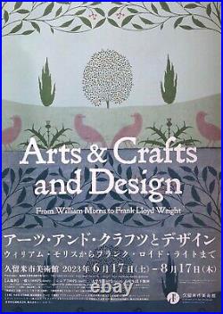 Arts & Crafts and Design Exh. Japan Poster From William Morris to Frank Lloyd