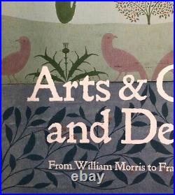 Arts & Crafts and Design Exh. Japan Poster From William Morris to Frank Lloyd