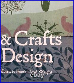 Arts & Crafts and Design Exh. Japan Poster From William Morris to Frank Lloyd