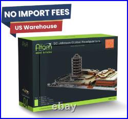 Atom Brick SC Johnson Global Headquarters Frank Lloyd Wright Building Model FSUS