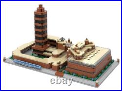 Atom Brick SC Johnson Global Headquarters Frank Lloyd Wright Building Model FSUS