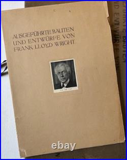 Ausgefuhrte Bauten und Entwurfe von Frank Lloyd Wright The 2nd Edition / 1924