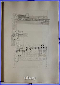 Ausgefuhrte Bauten und Entwurfe von Frank Lloyd Wright The 2nd Edition / 1924