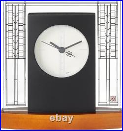 B7750 Glasner House Frankl Lloyd Wright Clock, Light Cherry Stain
