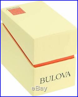 BRAND NEW Bulova Men's Frank Lloyd Wright Black Leather Gray Dial Watch 96A147