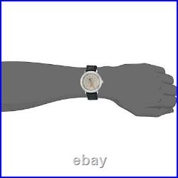 BRAND NEW Bulova Mens Frank Lloyd Wright SC Johnson Black Leather Watch 96A164