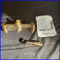 BRIZO Frank Lloyd Wright Two-Handle Tub Filler Body Luxe Gold T70310-GLLHP