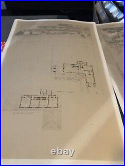 BUILDING PLANS AND DESIGNS OF FRANK LLOYD WRIGHT Portfolio Ltd Ed