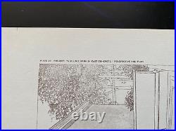 BUILDING PLANS AND DESIGNS OF FRANK LLOYD WRIGHT WASMUTH Plate 20 VILLAGE BANK