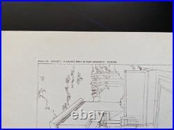 BUILDING PLANS AND DESIGNS OF FRANK LLOYD WRIGHT WASMUTH Plate 21 VILLAGE BANK