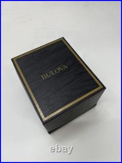BULOVA Unisex Wristwatch FRANK LLOYD WRIGHT ROBIE HOUSE WATCH