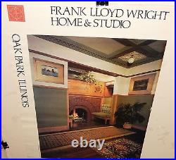 Ben Chin Frank Lloyd Wright Home & Studio Vintage Poster