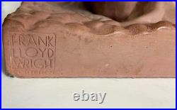 Boulder Man Terracotta Sculpture Frank Lloyd Wright Arts & Crafts After Bock 13
