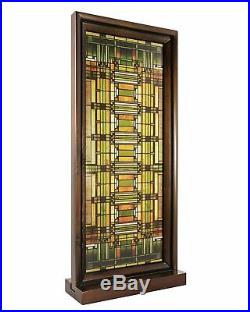 Brand New Frank Lloyd Wright Oak Park Skylight Stained Glass