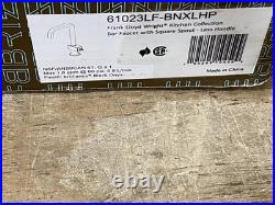 Brizo 61023LF-BNXLHP Frank Lloyd Wright 1.8 GPM Single Hole Bar Faucet READ