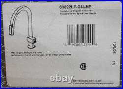 Brizo 63022LF-GLLHP Frank Lloyd Wright Pull-Down Kitchen Faucet READ
