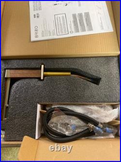 Brizo 65322LF-GLTKLHP Frank Lloyd Wright Widespread Faucet Luxe Gold/Wood