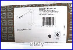 Brizo 65322LF-NKTKLHP Frank Lloyd Wright Faucet LESS HANDLES. Luxe Nickel & Teak