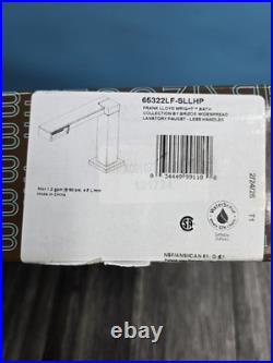 Brizo 65322LF-SLLHP Luxe Nickel Frank Lloyd Wright Faucet, No Handles/Drain Asse