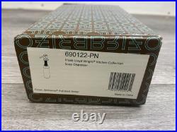 Brizo 690122-PN Frank Lloyd Wright Deck Mounted Soap Dispenser