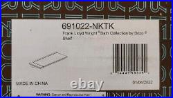 Brizo 691022-NKTK Frank Lloyd Wright Wall Mount 12 Bathroom Shelf
