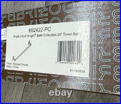 Brizo 692422-PC Frank Lloyd Wright Wall Mount 24 Towel Bar