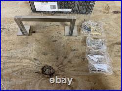 Brizo 694722-NK Frank Lloyd Wright Wall Mount 8 Towel Bar, Luxe Nickel READ