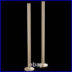 Brizo FRANK LLOYD WRIGHT T71766-GL Luxe Gold Floor Mount Tub Filler Unions