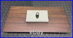 Brizo Frank Lloyd Wright 81422-PNTK Showerhead, Polished Nickel / Teak Wood NEW