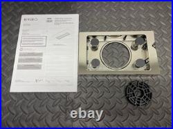 Brizo Frank Lloyd Wright 81422-PNTK Showerhead, Polished Nickel / Teak Wood NEW