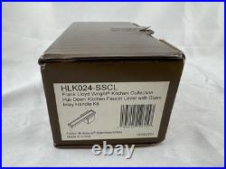 Brizo Frank Lloyd Wright Lever Handle Kit Kitchen Faucet HLK024-SSCL Stainless S