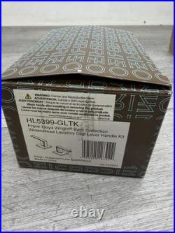 Brizo HL5399-GLTK Frank Lloyd Wright Widespread Bathroom Faucet