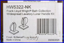 Brizo HW5322-NK Frank Lloyd Wright Widespread Bathroom Faucet Handle Kit