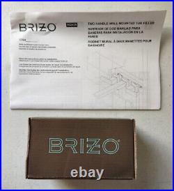 Brizo T70422-NKLHP Frank Lloyd Wright Two Handle Wall Mounted Tub Filler