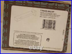 Brizo T70422-NKLHP Frank Lloyd Wright Wall Mount Tub Filler Less Handles, Nickel