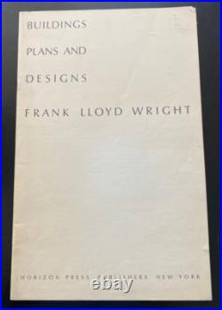 Building Plans & Designs Of Frank Lloyd Wright Wasmuth Plate 34 Martin House