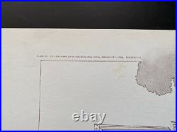 Building Plans & Designs Of Frank Lloyd Wright Wasmuth Plate 93 City Ntl Bank