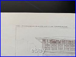 Building Plans & Designs Of Frank Lloyd Wright Wasmuth Plate 94 City Ntl Bank